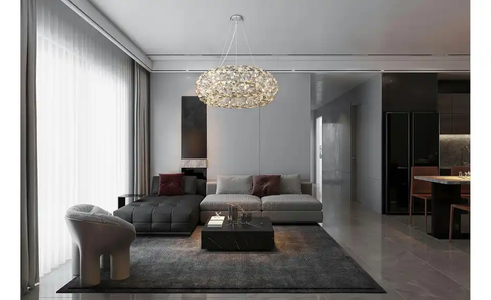 Globo Lighting Luster, in Wohnsituation