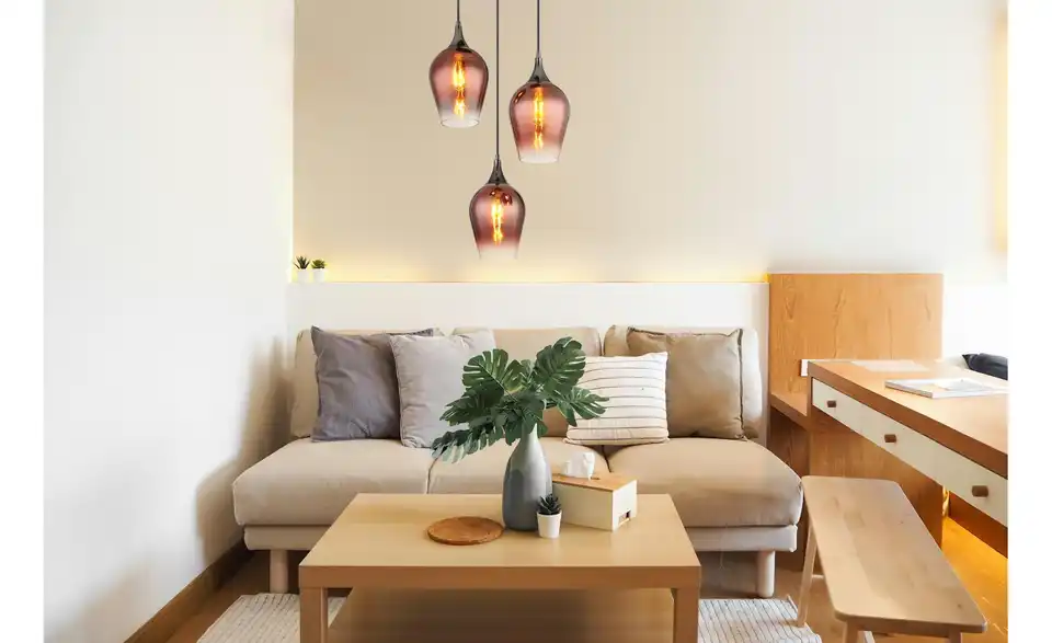 Globo Lighting Hängeleuchte, in Wohnsituation