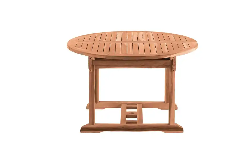 Gartentisch, Frontansicht