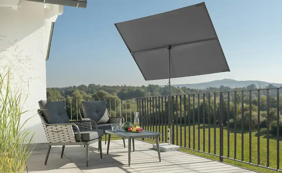 Sonnenschirm Avellino, in Wohnsituation