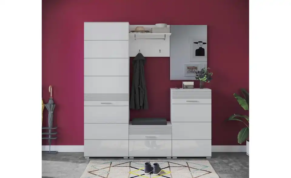 Sitzbank, in Wohnsituation