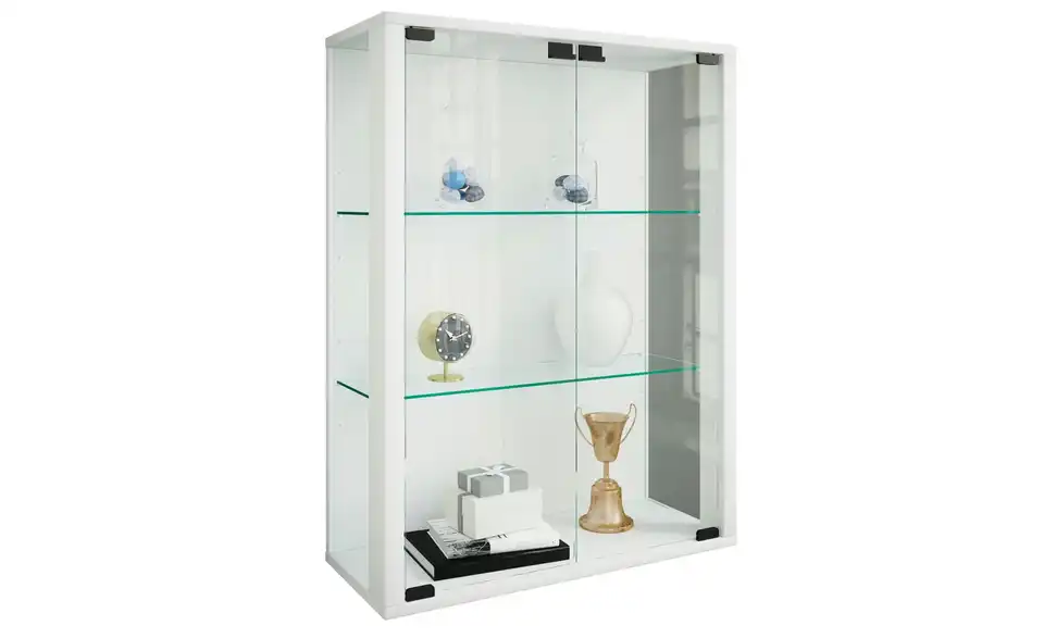 Hängevitrine, Frontansicht