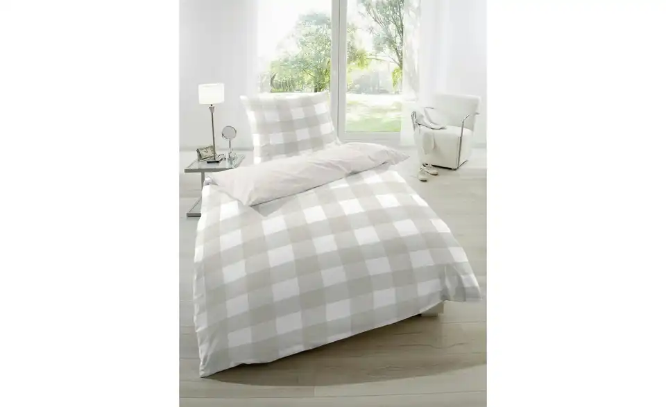 Perkal Bettwäsche-Set, in Wohnsituation