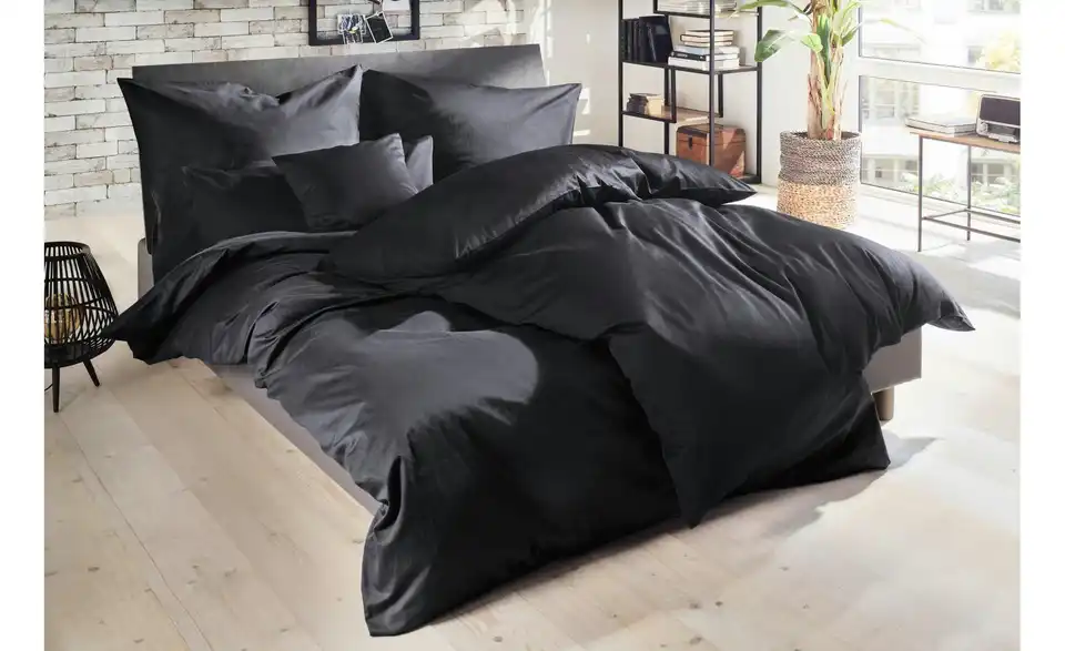 Satin Bettwäsche-Set, in Wohnsituation