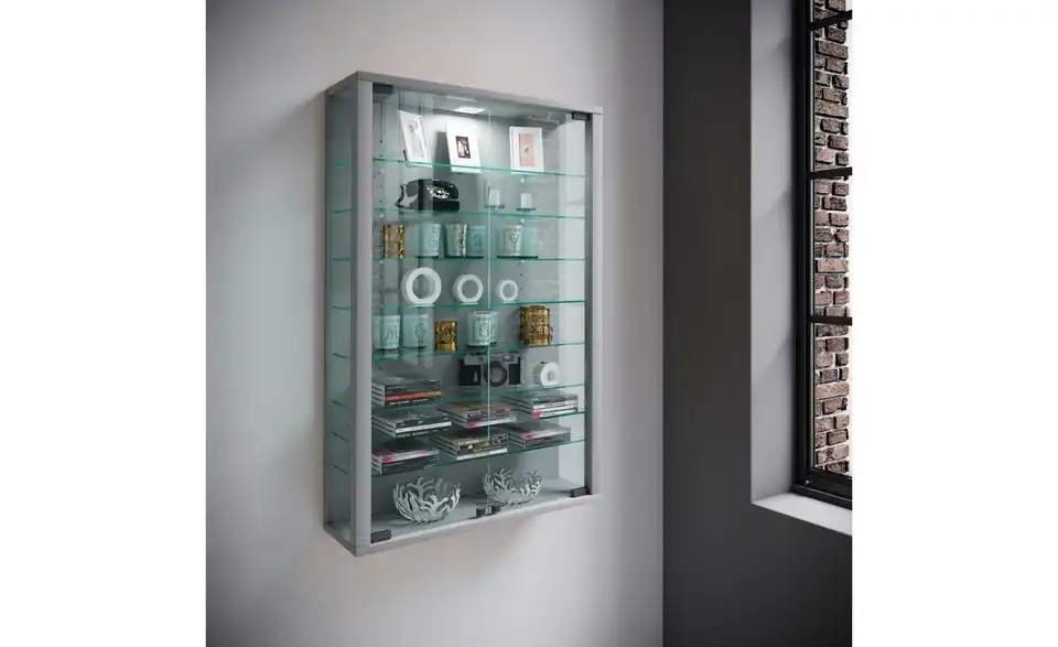 Hängevitrine, in Wohnsituation