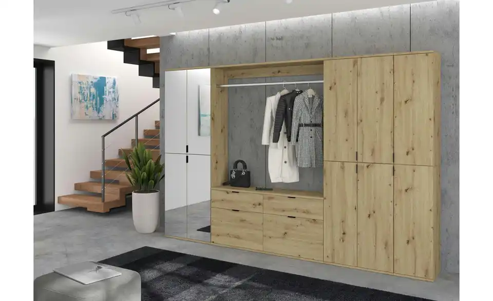 Garderobenschrank Projekt X, in Wohnsituation