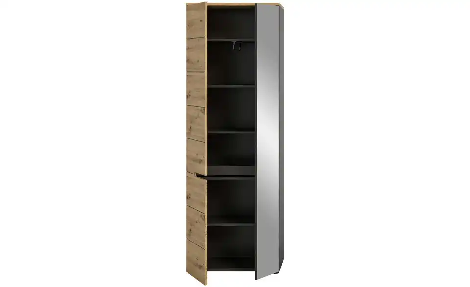 Garderobenschrank Canu, geöffnet