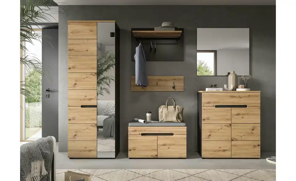 Garderobenkombination 2-teilig Canu, in Wohnsituation