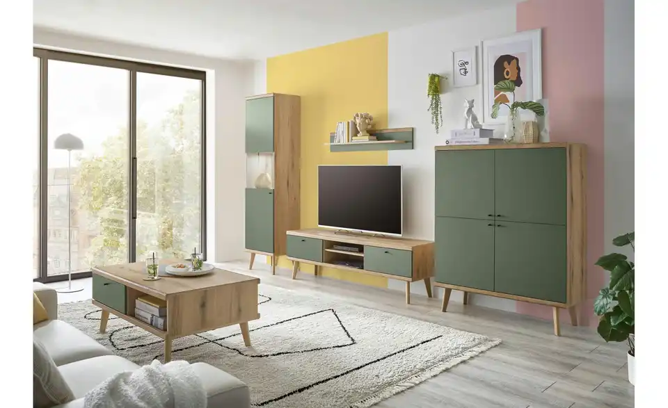 Vitrine Aliano, in Wohnsituation