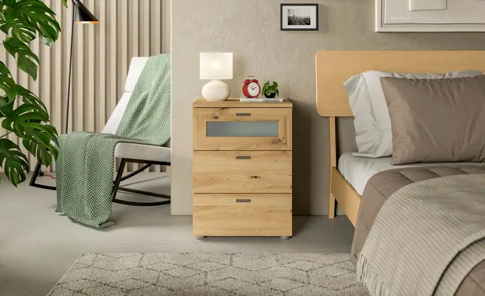 Nachtkommode Xeno, in Wohnsituation