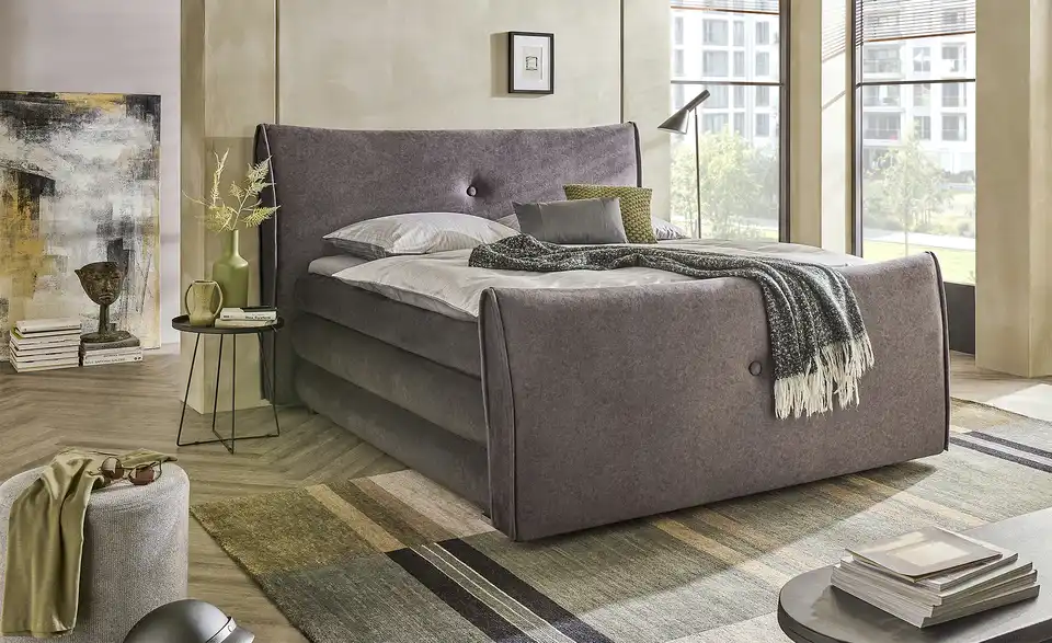 smart Boxspringbett mit Stauraum Luxus, in Wohnsituation