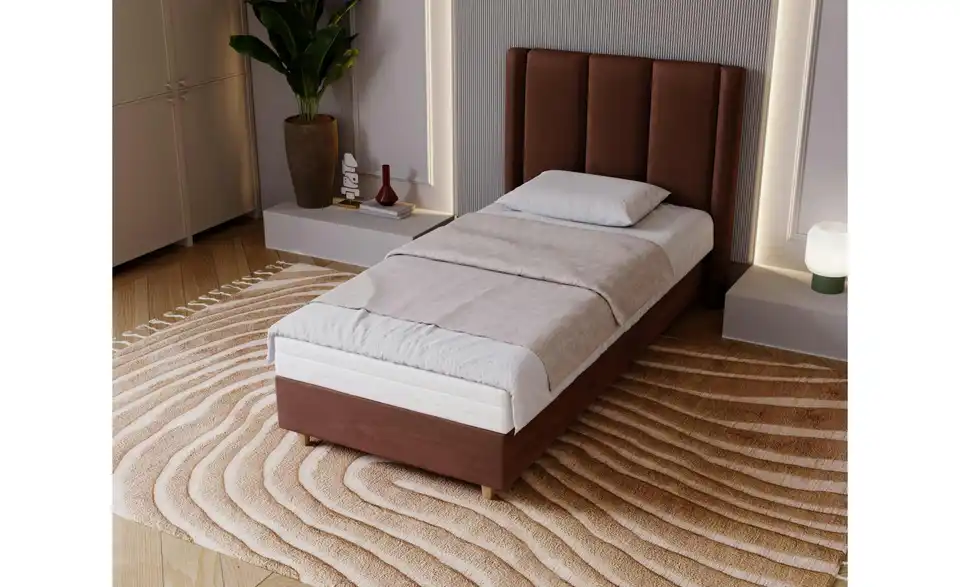 Boxbett Bella, in Wohnsituation