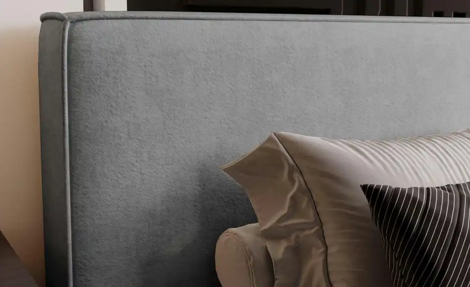 Polsterbett Monaco mit Bettkasten, Detailansicht