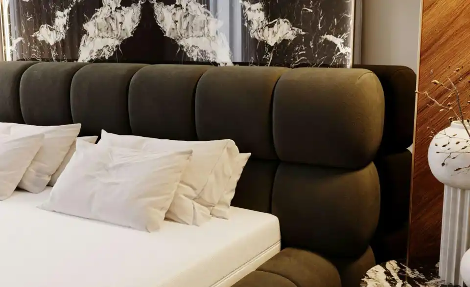 Polsterbett DS Melow mit Stauraum, Detailansicht