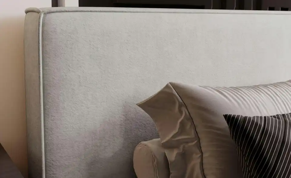 Polsterbett Monaco mit Bettkasten, Detailansicht