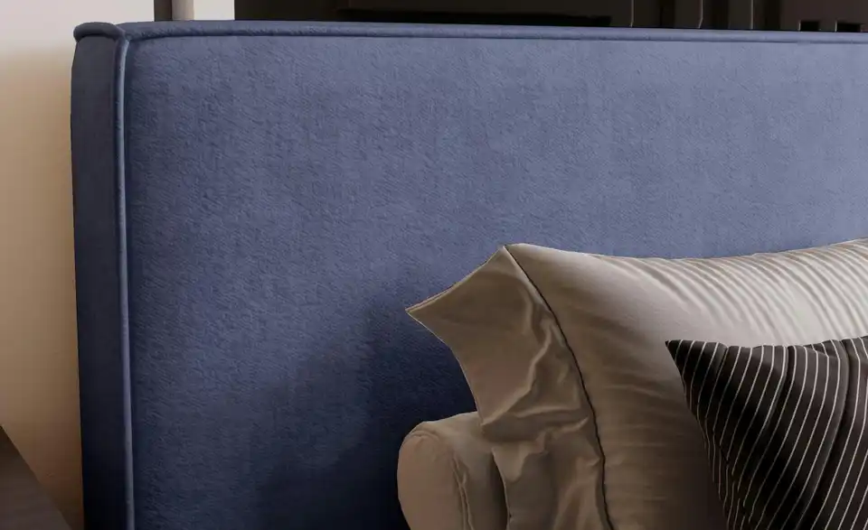 Polsterbett Monaco mit Bettkasten, Detailansicht