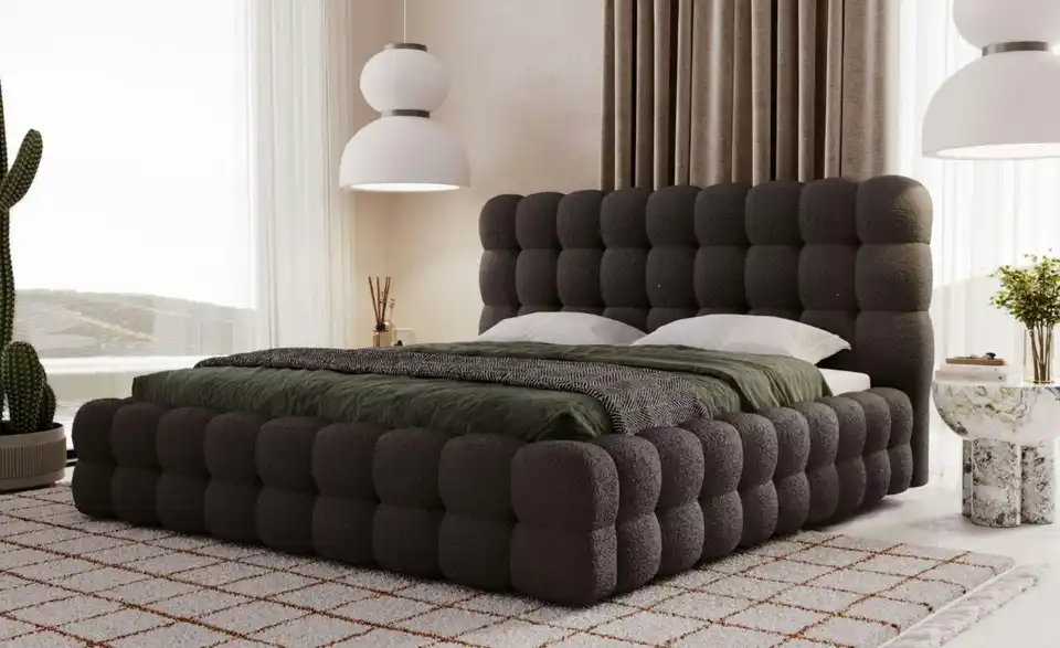 Polsterbett Twist mit Stauraum, in Wohnsituation