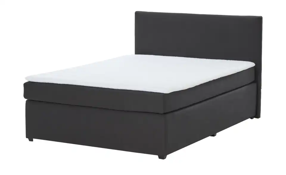 Boxspringbett Duke mit Matratze und Topper, H3, Perspektive