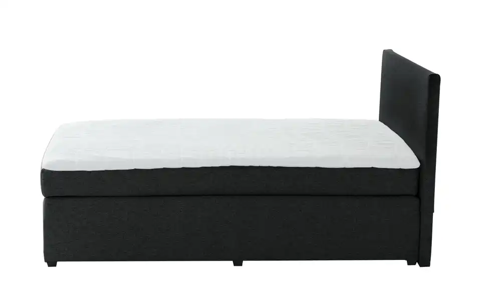 Boxspringbett Duke mit Matratze und Topper, H3, Profilansicht