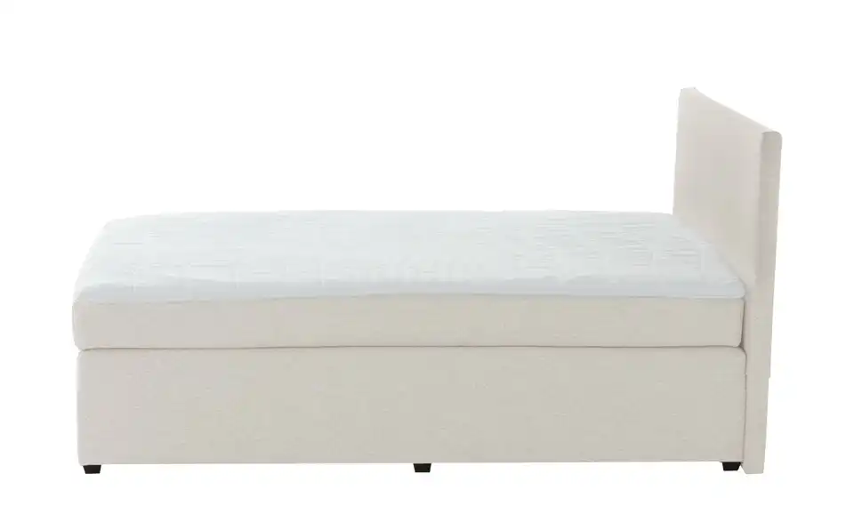 Boxspringbett Duke mit Matratze und Topper, H3, Profilansicht