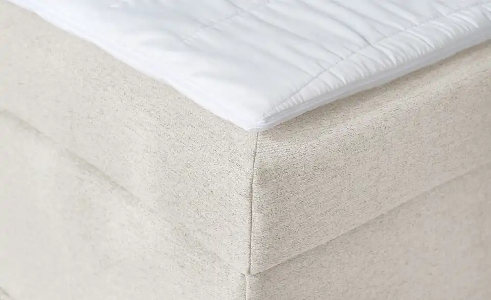 Boxspringbett Duke mit Matratze und Topper, H3, Detailansicht
