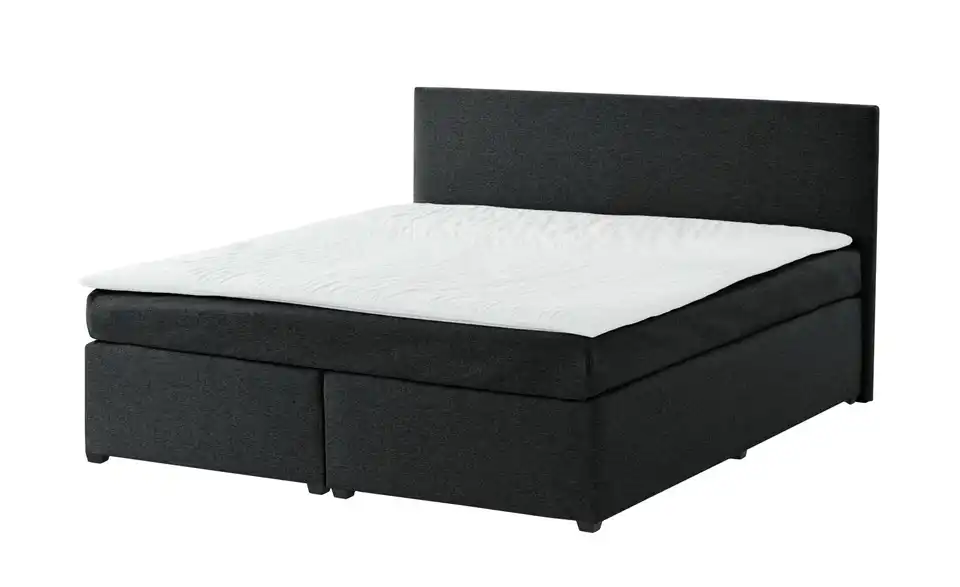 Boxspringbett Duke mit Matratze und Topper, H3, Perspektive