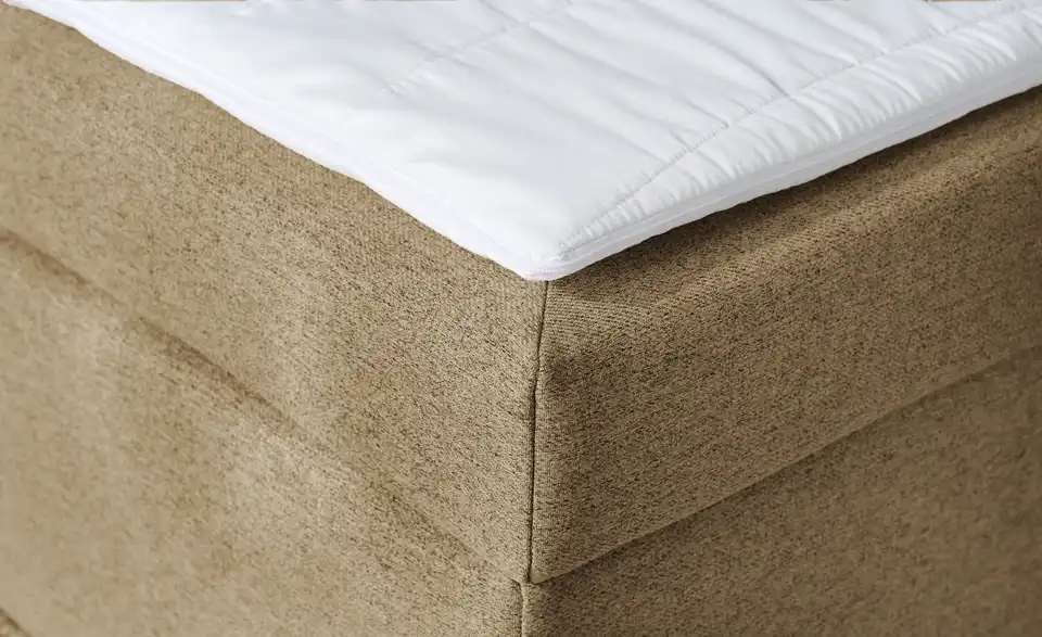 Boxspringbett Duke mit Matratze und Topper, H3, Detailansicht