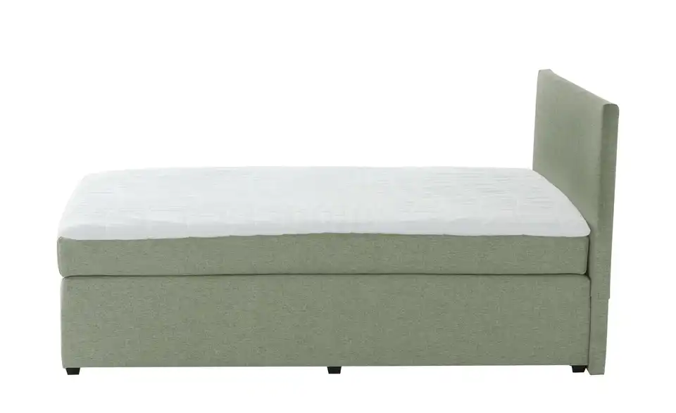 Boxspringbett Duke mit Matratze und Topper, H3, Profilansicht
