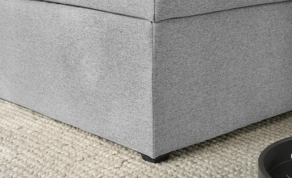 Boxspringbett Duke mit Matratze und Topper, H3, Detailansicht