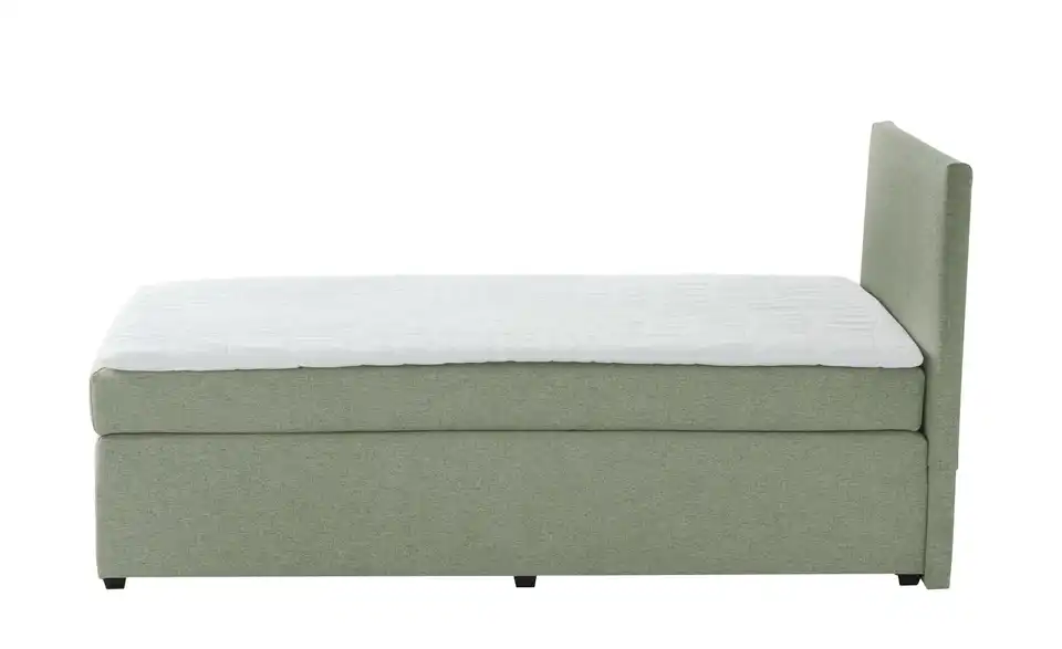 Boxspringbett Duke mit Matratze und Topper, H3, Profilansicht