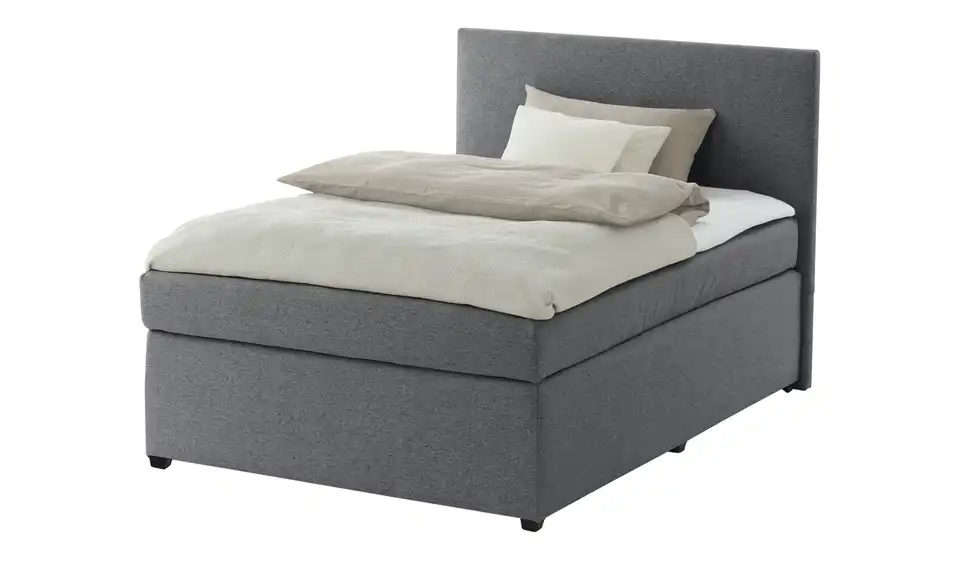 Boxspringbett mit Matratze und Topper, H3 Duke
