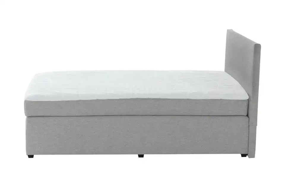 Boxspringbett Duke mit Matratze und Topper, H3, Profilansicht