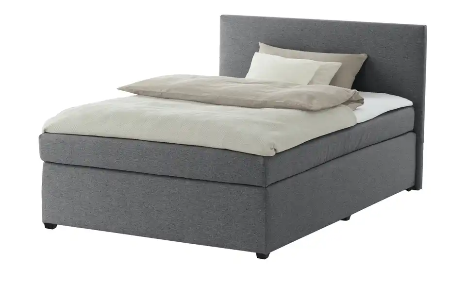 Boxspringbett Duke mit Matratze und Topper, H3, Perspektive