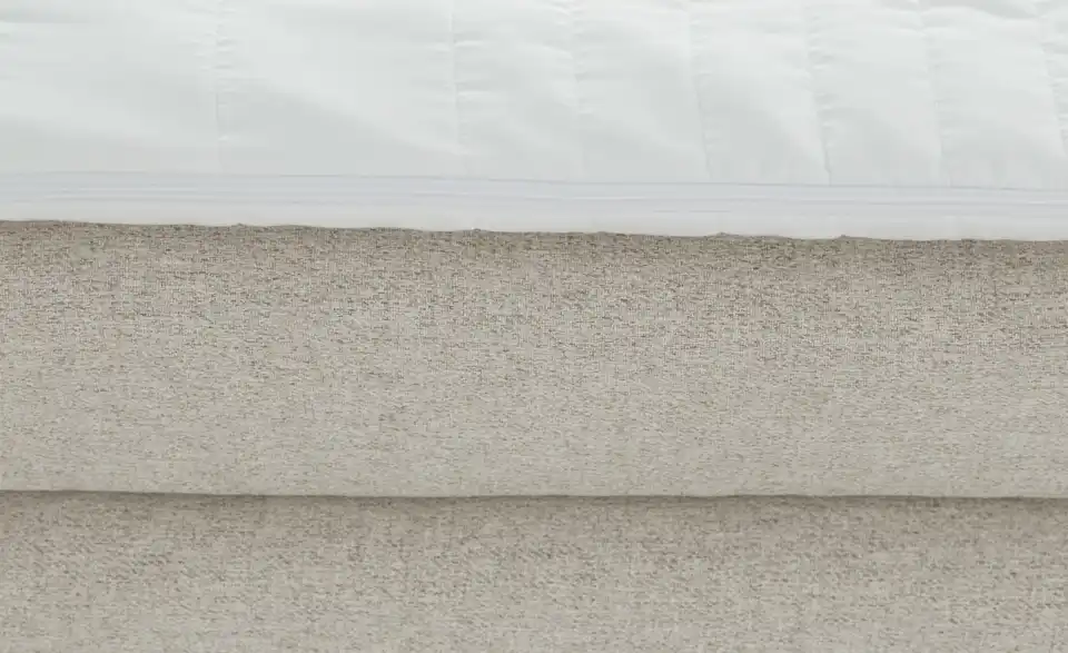 Boxspringbett Duke mit Matratze und Topper, H3, Detailansicht