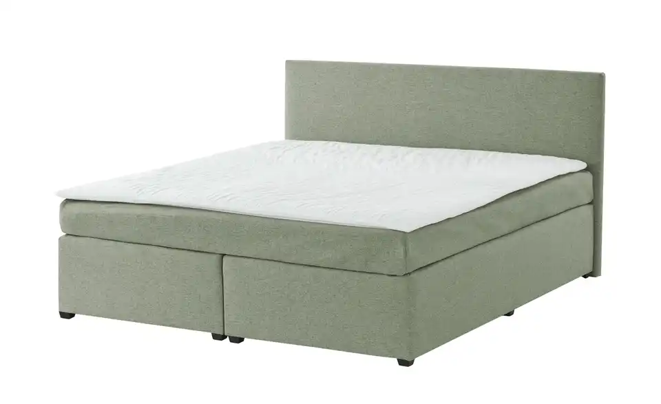 Boxspringbett Duke mit Matratze und Topper, H3, Perspektive