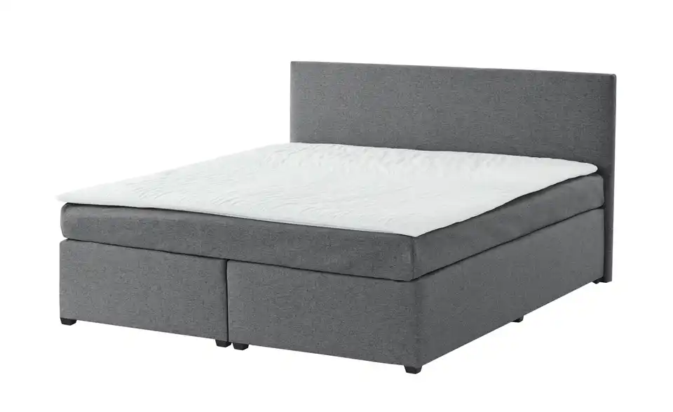 Boxspringbett Duke mit Matratze und Topper, H3, Perspektive