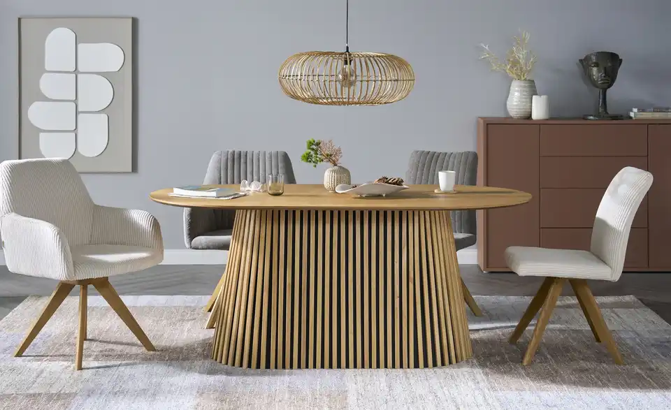 Esstisch Aaron, Frontansicht