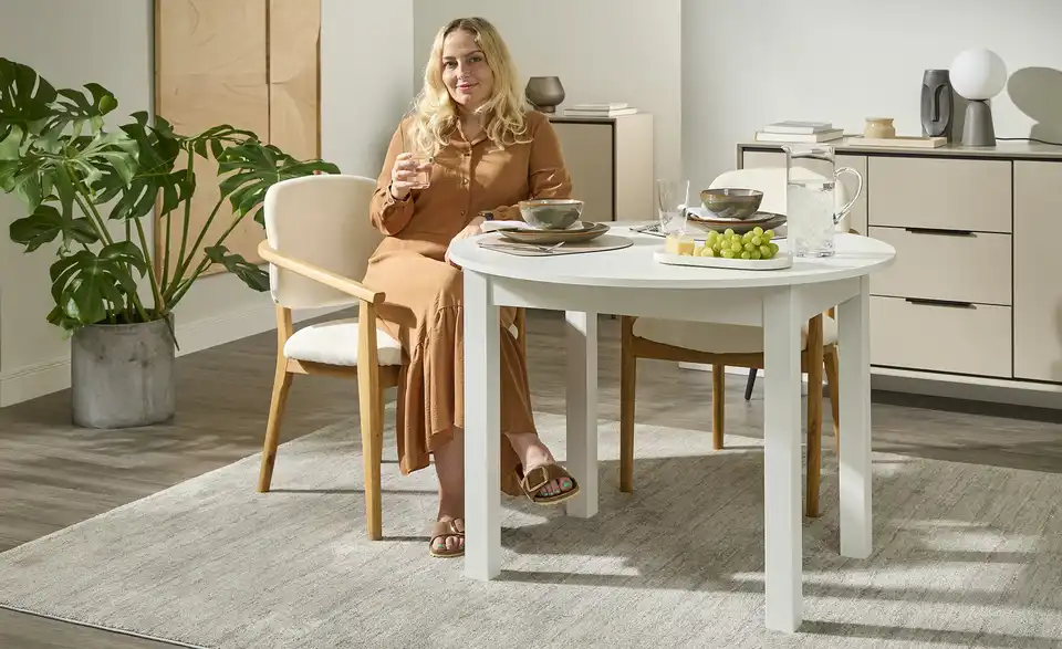 Esstisch Ben in verschiedenen Größen, in Wohnsituation