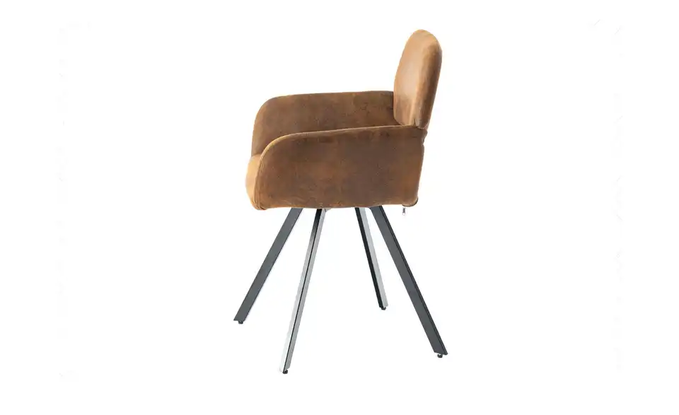 Armlehnstuhl 2er-Set Calif, Profilansicht