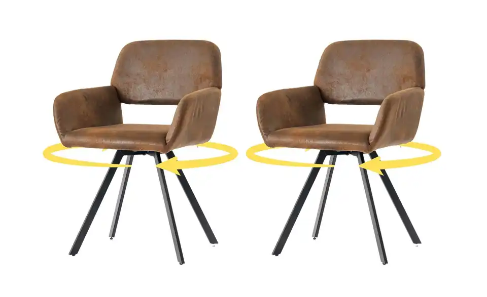 Armlehnstuhl 2er-Set Calif, Funktionsansicht