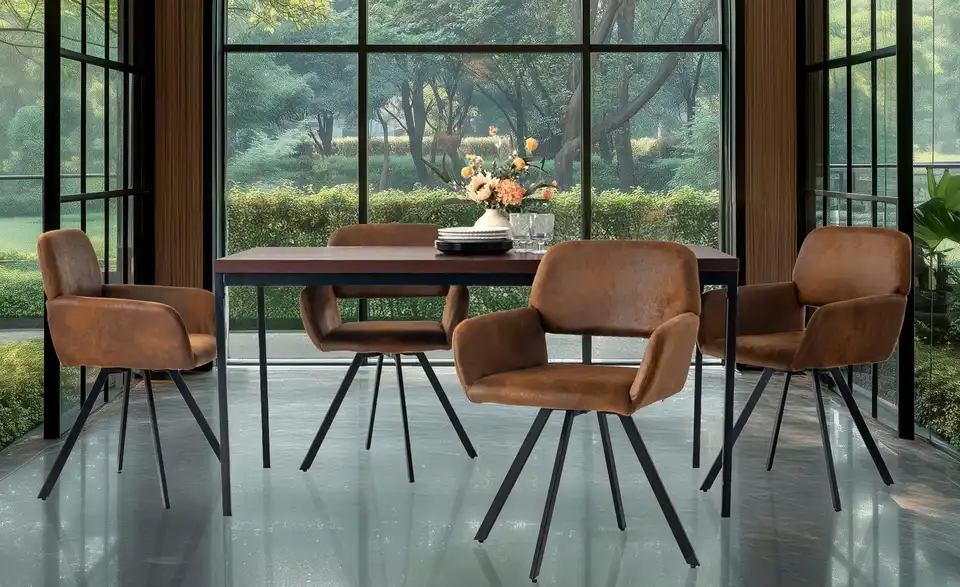 Armlehnstuhl 2er-Set Calif, in Wohnsituation