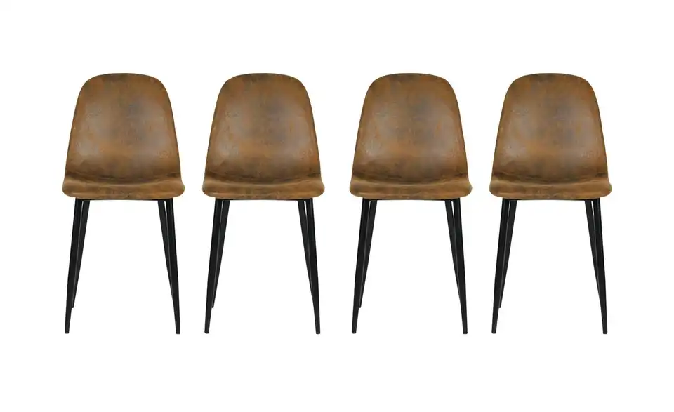 Esszimmerstuhl 4er-Set, Frontansicht