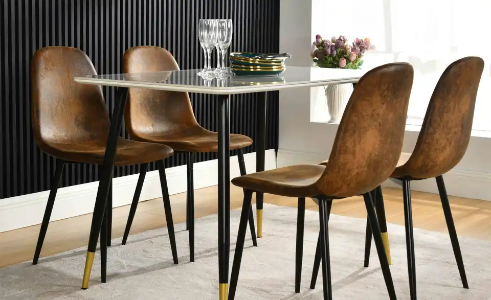 Esszimmerstuhl 4er-Set, in Wohnsituation