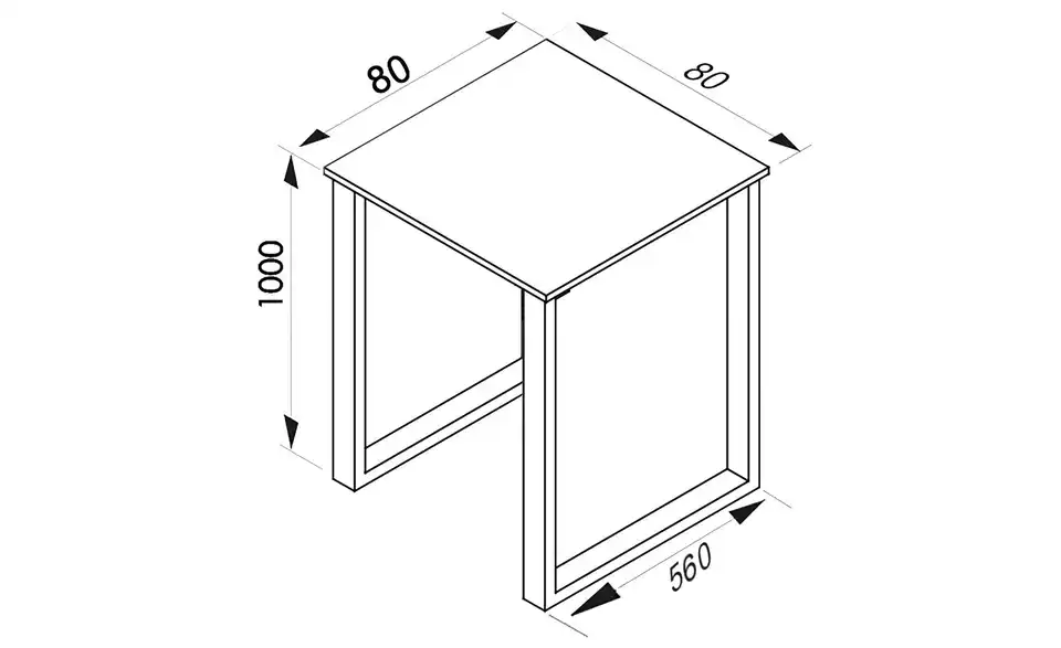 Bartisch Xona, Bemaßung