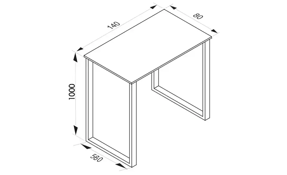 Bartisch Xona, Bemaßung