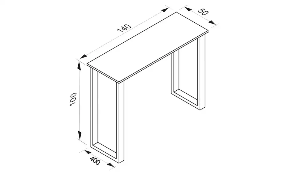 Bartisch Xona, Bemaßung