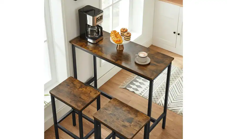 Bartisch 3er-Set, Detailansicht