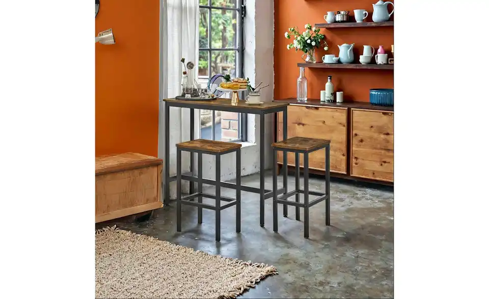 Bartisch 3er-Set, in Wohnsituation