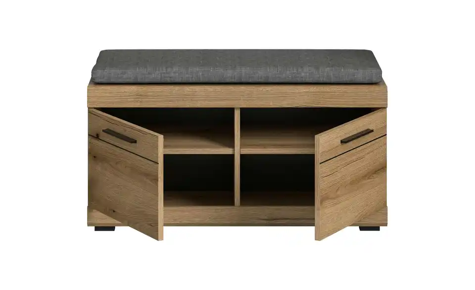 Sitzbank inkl. Sitzkissen, geöffnet