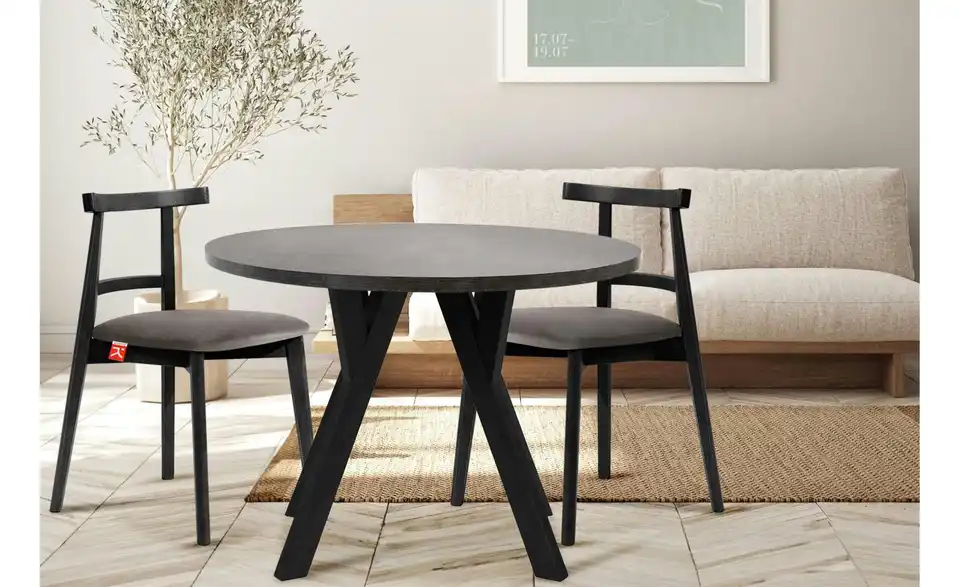 KONSIMO Esstisch Samuel, in Wohnsituation